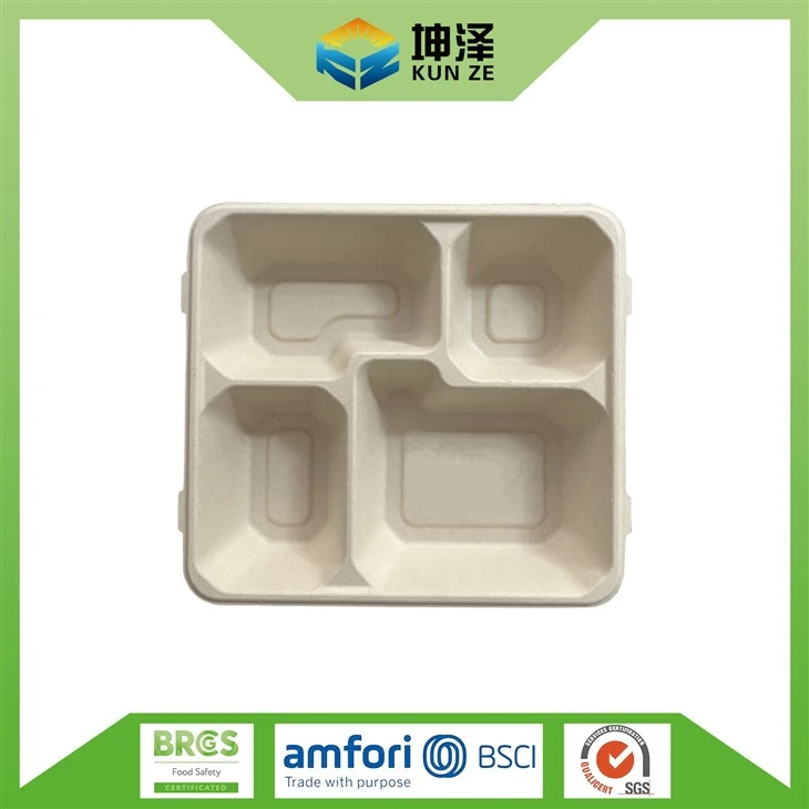 4 Compartment Disposable Food Container