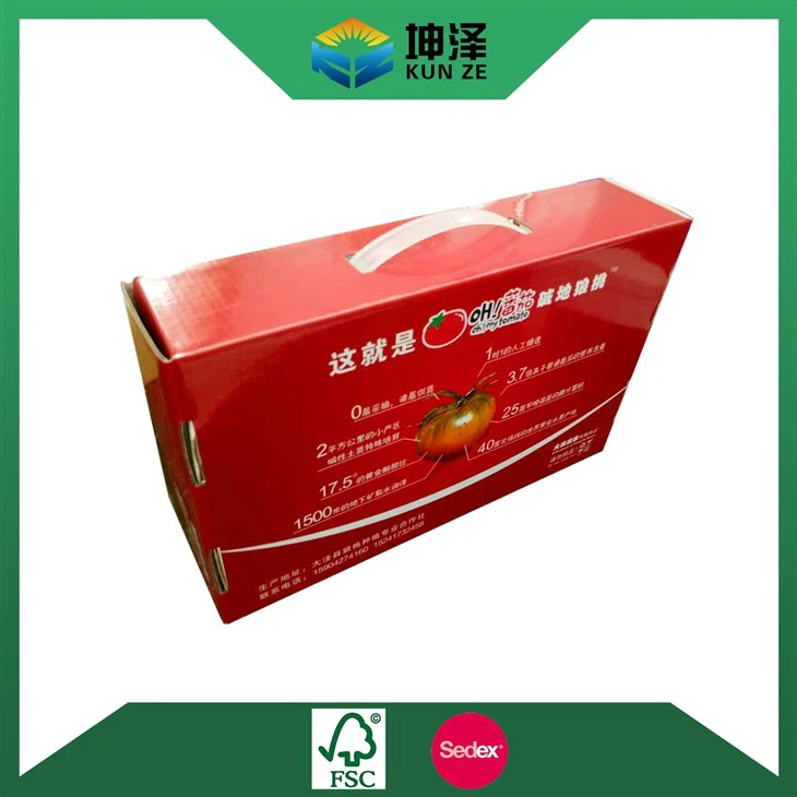 Cardboard Tomato Box