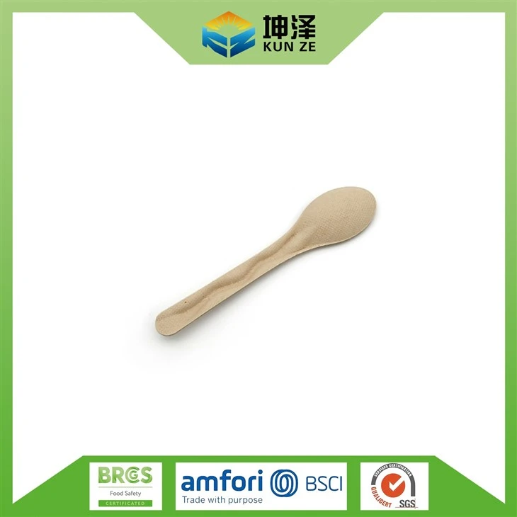 Compostable Bagasse Spoon