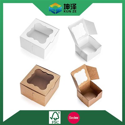 Kotak Hadiah Kek Kertas